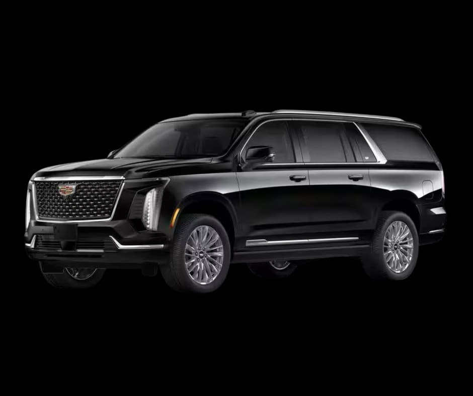 Black SUV for groups and families in San Francisco